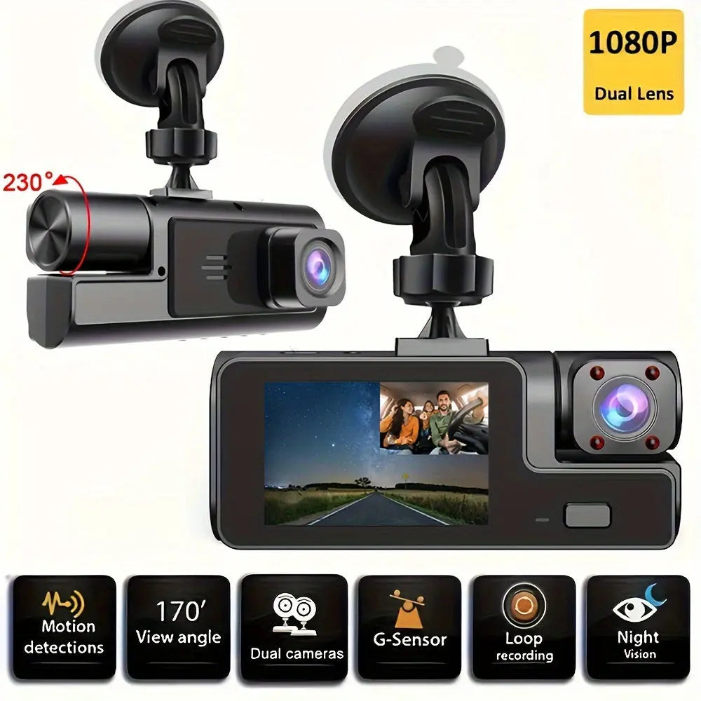 Dash Cam with 1080P Night Vision & G-Sensor TM
