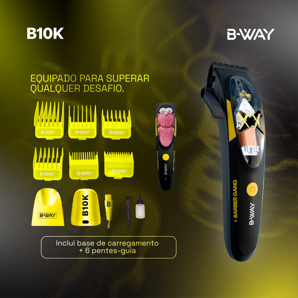 B10k + Off shaver B-WAY Brasil