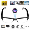 1080P HD Mini Camera Glasses Wearable DVR Video Recorder Black OBA