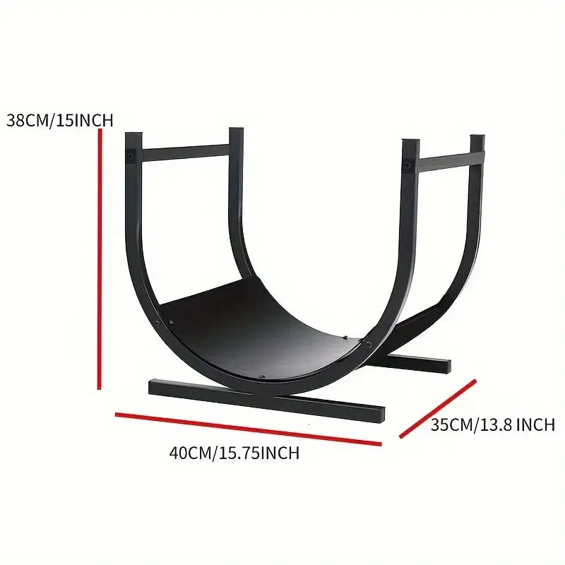 Fireplace Rack with Wood Storage TM